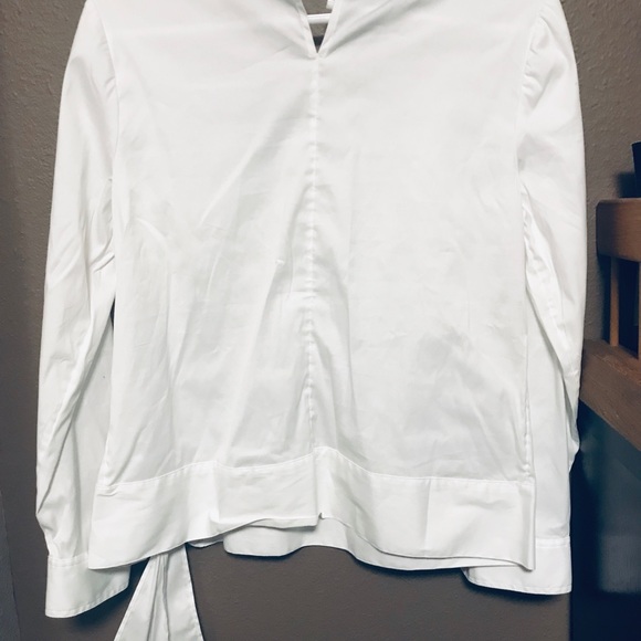 Talbots Petite Everyday Poplin Blouse - Picture 7 of 7